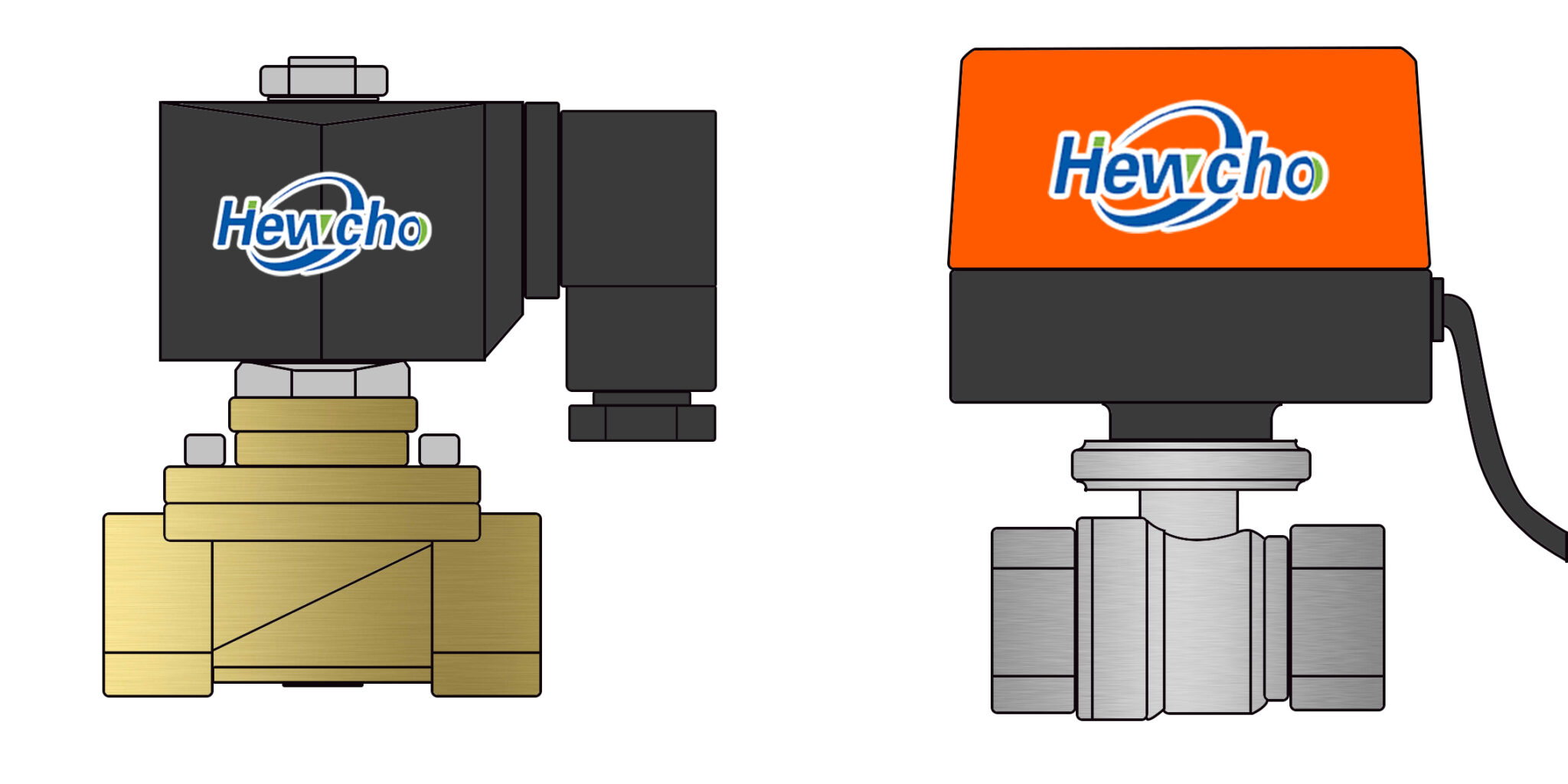 Difference Between Electric Solenoid Valve and Motorized Ball Valve